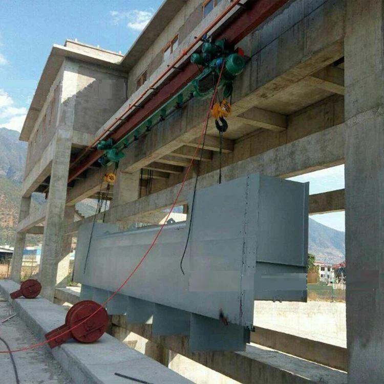 Teclyn codi giât symudol pwynt codi dwbl